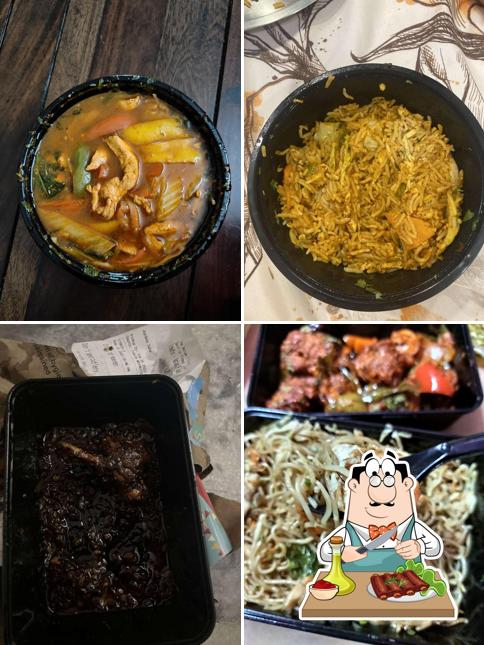 Baby back ribs at Asian flare