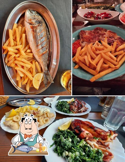 Salmone grigliato al Konoba Burcuga