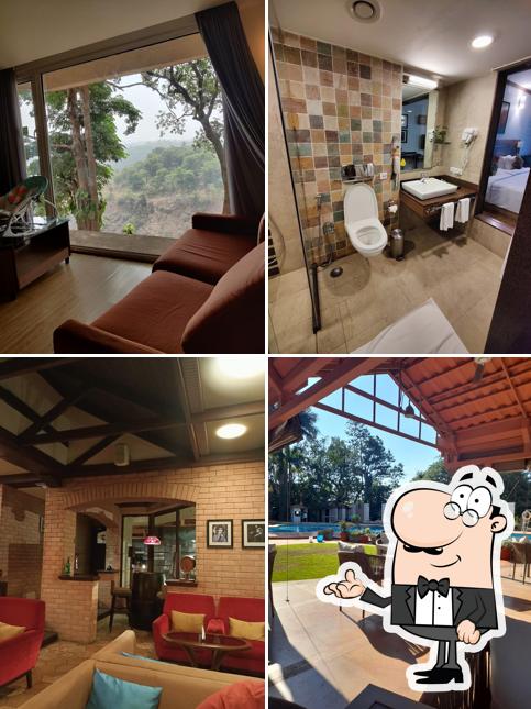 Take a seat at one of the tables at The Dukes Retreat