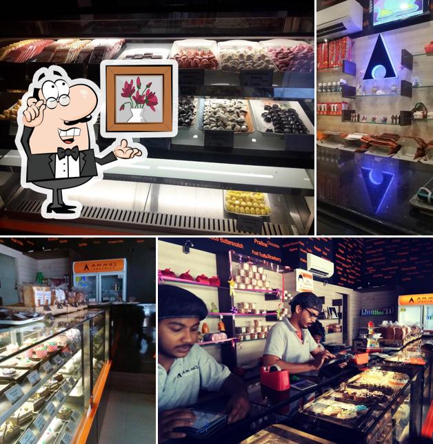 Check out how Amma's Pastries looks inside