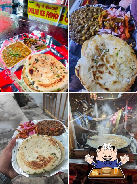 Food at Delhi Famous Chole Kulche