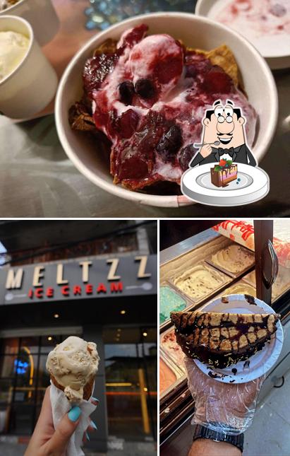 Chocolate cake at Meltzz
