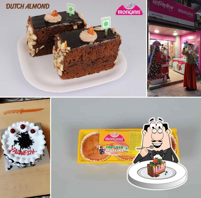 Chocolate cake at Monginis Cake Shop