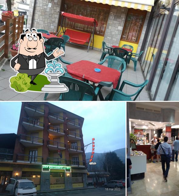 Puoi goderti l'aria fresca da seduto all'esterno di Albergo delle Valli