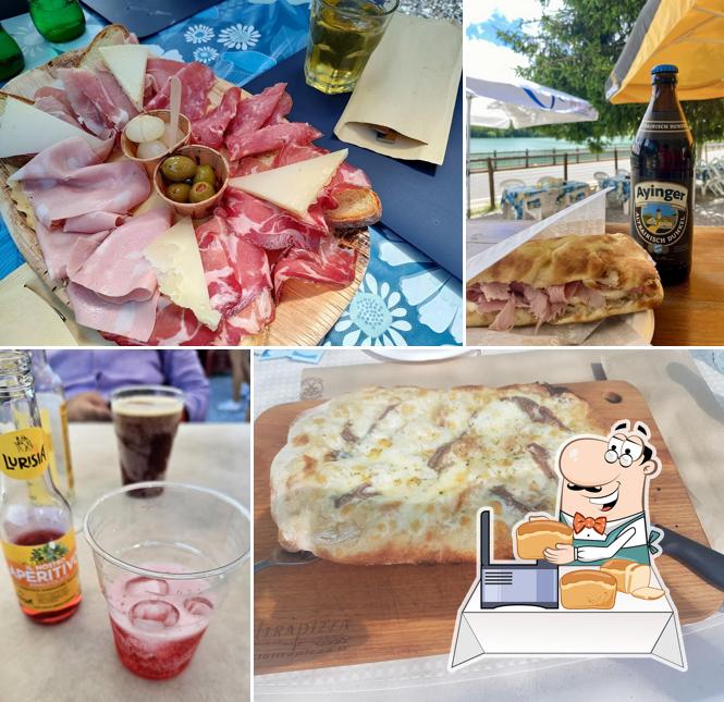 Pane all'aglio al Bar La Dolce Vita