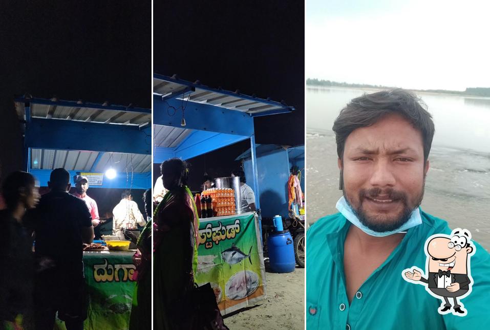 See this pic of Fish stall