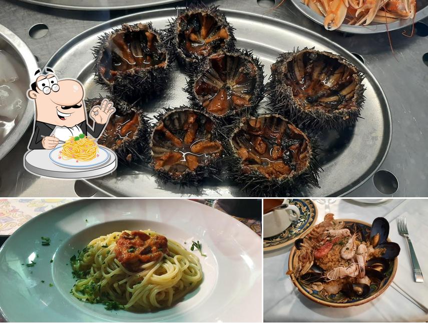 Spaghetti alla carbonara al Ristorante Italia