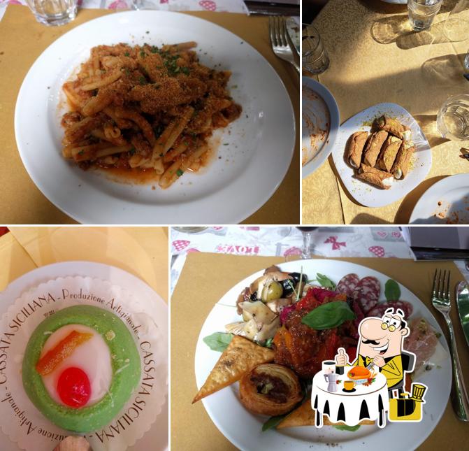 Cibo al Ristorante Agriturismo Trinacria