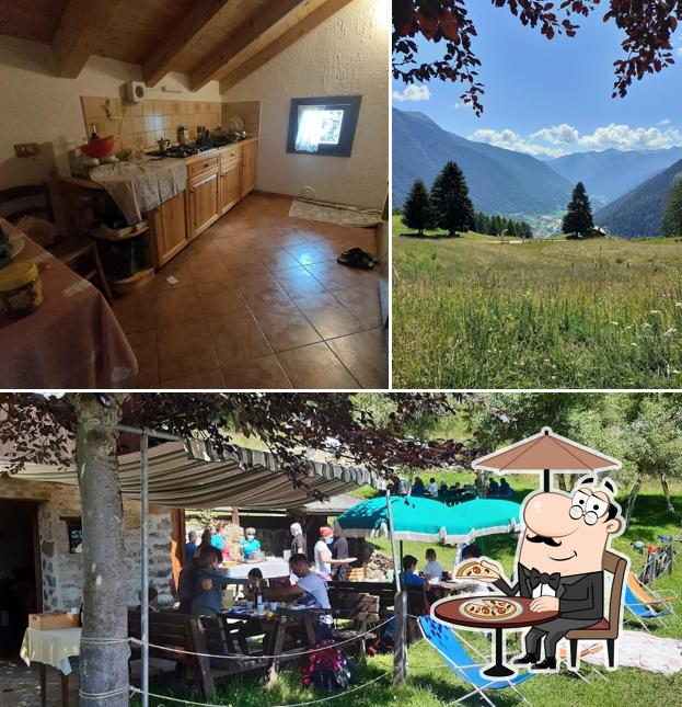Goditi la vista dagli esterni di Baita Socina