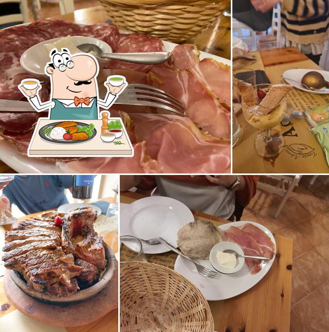 Prosciutto crudo al Agriosteria Astrone