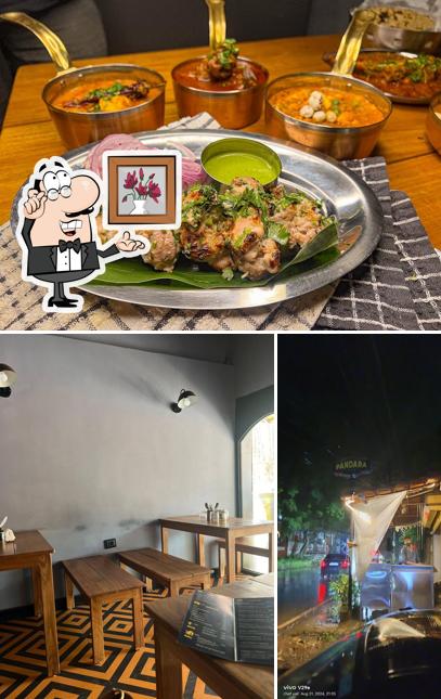 The photo of Pandara Street’s interior and exterior