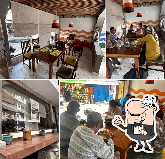 The interior of Yelo boutique Hotel & Cafe Restaurant