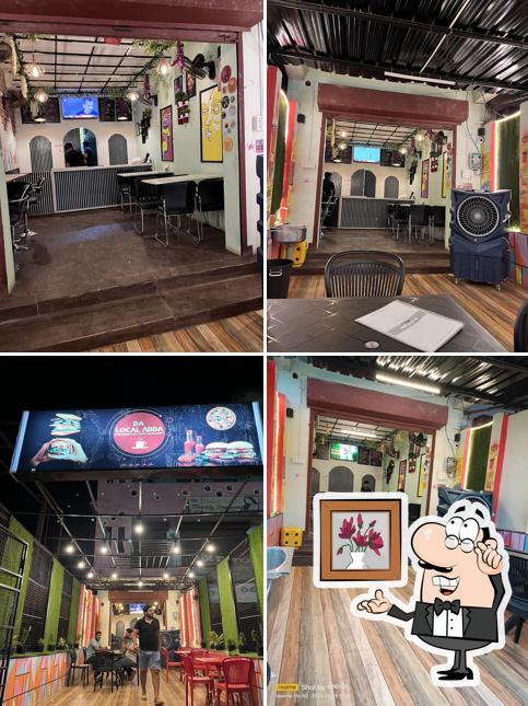 The interior of Da Local Adda