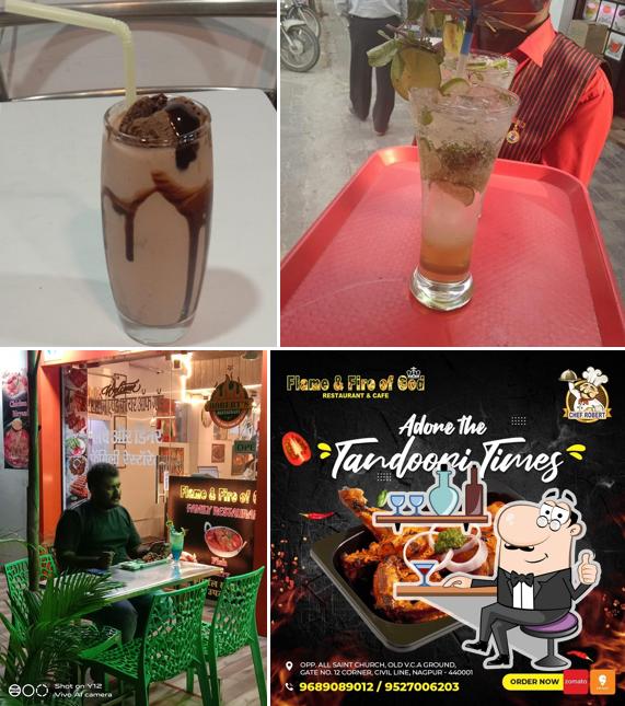 The photo of Flame And Fire of God’s interior and drink