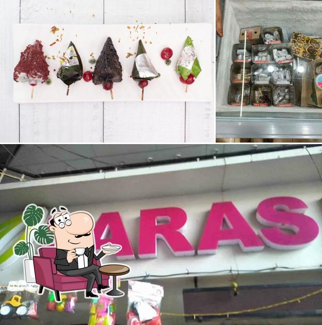 The interior of Paras Pan House