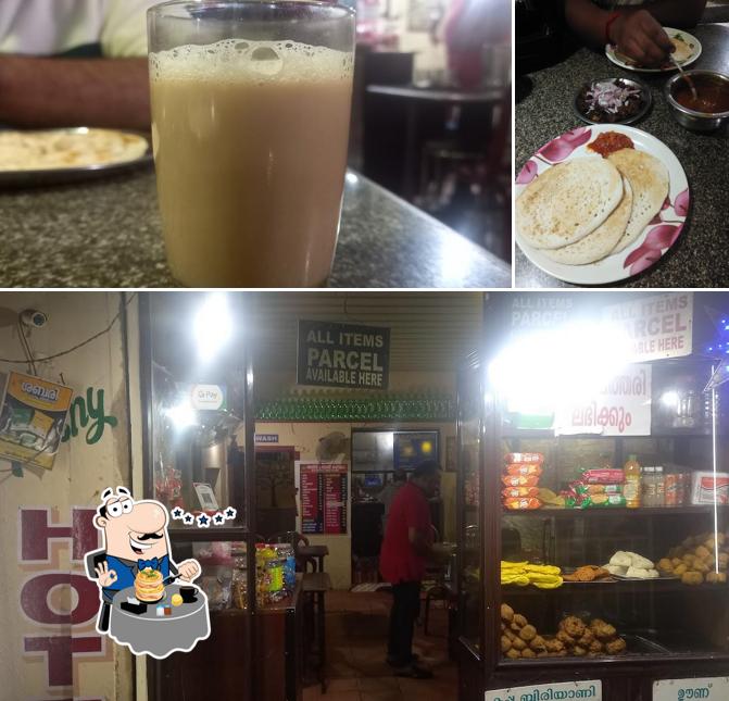 Food at Thasni hotel