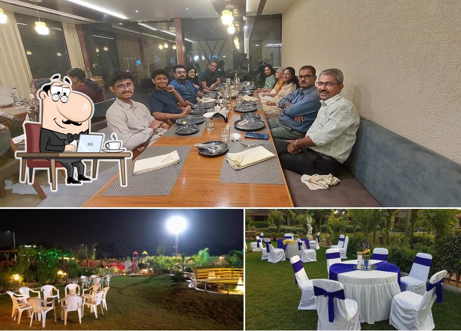 Check out how AANGAN GARDEN RESTAURANT looks inside