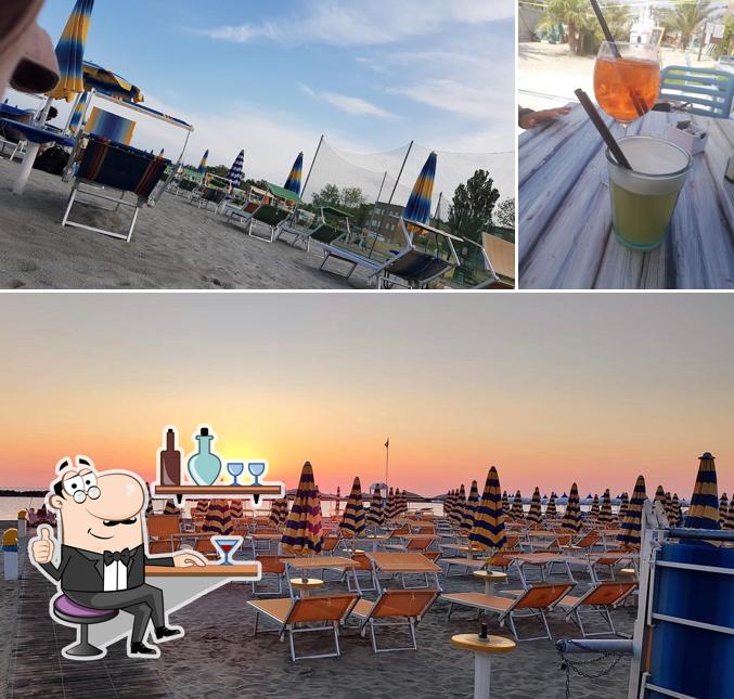 Gli interni di Bar Romano