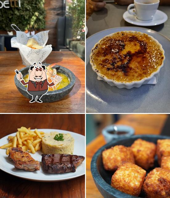Ceviche e creme brulée em Biasibetti Steak