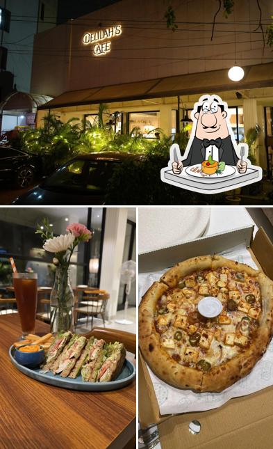Delilah's Cafe is distinguished by food and exterior