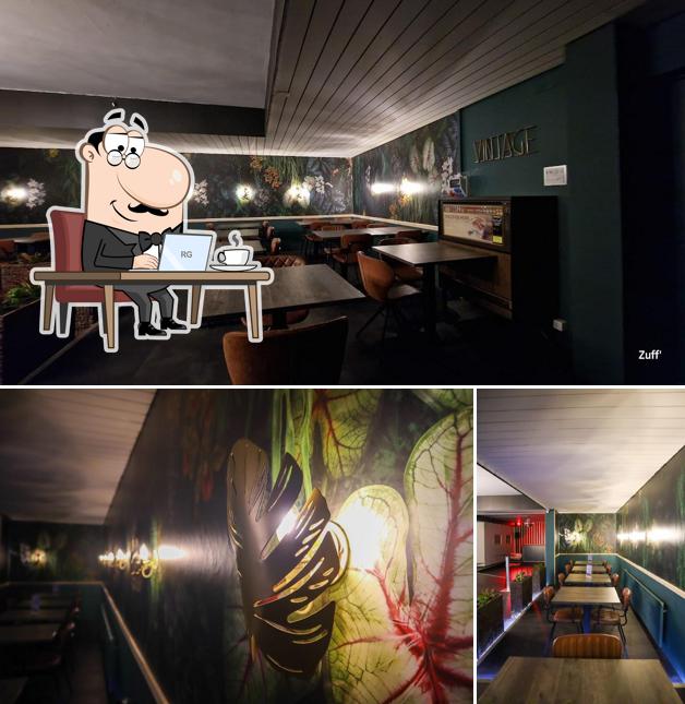 Gli interni di Le 13 Lounge-Bar