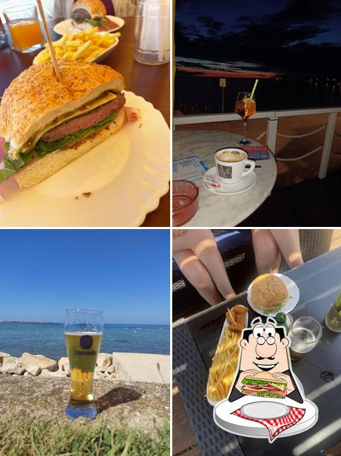Club sandwich al Beach Bar "Barakuda"
