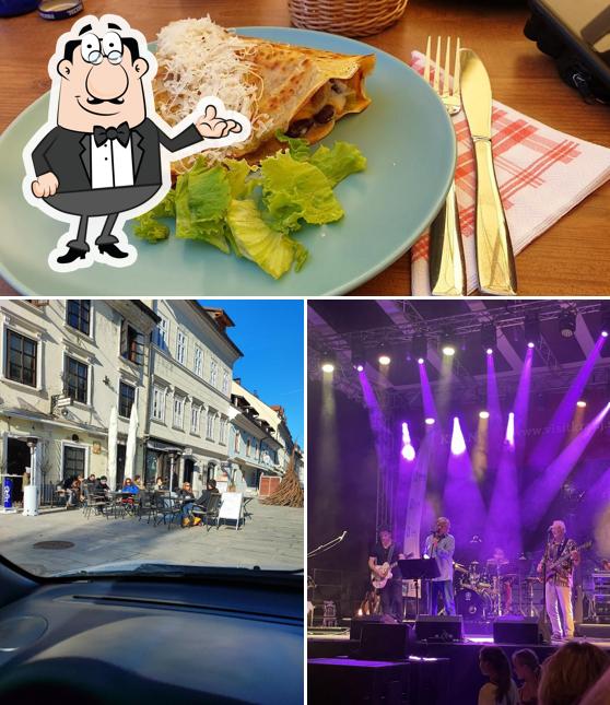 Gli interni di Prešernov hram