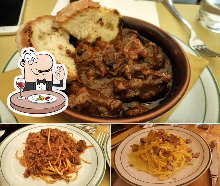 Cibo al Osteria Del Cinghiale Bianco