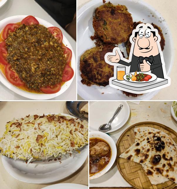 Food at Noor Mohammadi Hotel