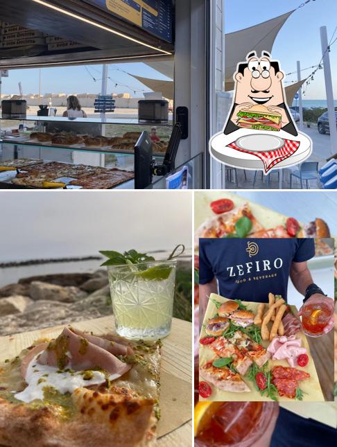 Club sandwich al Zefiro Food & Beverage