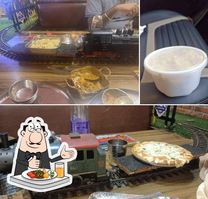 Food at Train Restaurant Delhi - Paschim Vihar