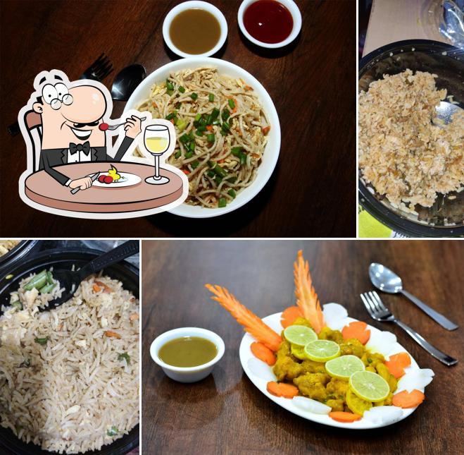 Food at Zahra's kitchen