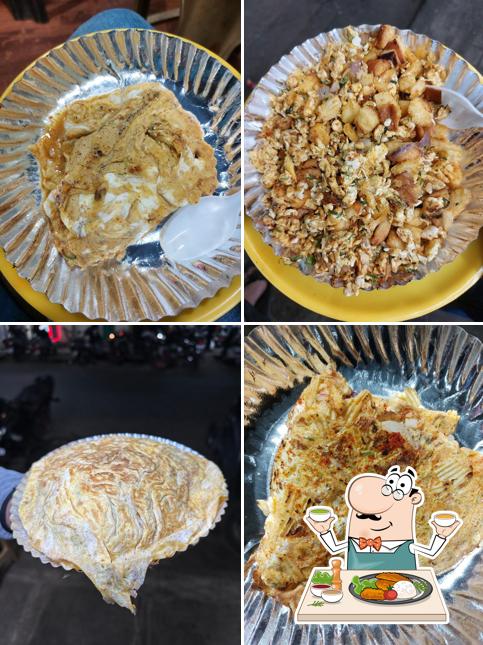 Food at Egg Adda Upahara