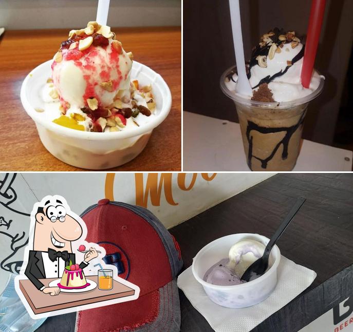 Order one of the sweet dishes