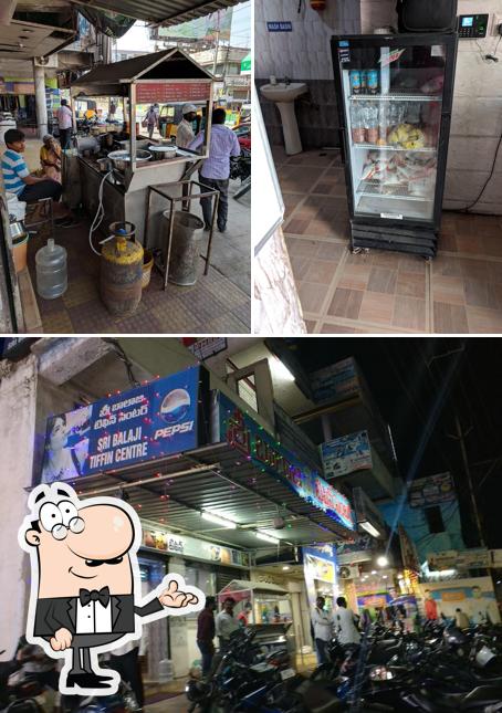 The restaurant's interior and exterior