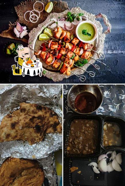 Food at Kulcha Pind