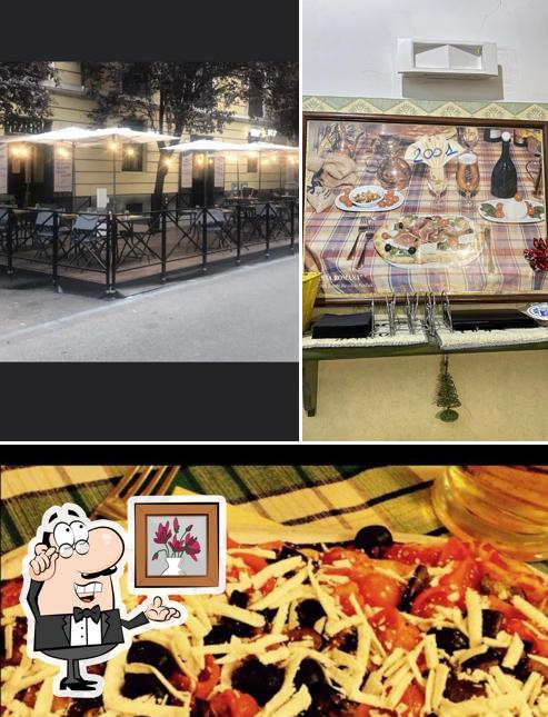 La immagine di interni e cibo da La Pratolina