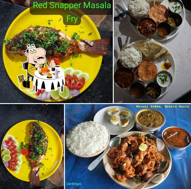Food at Om Rock Cafe