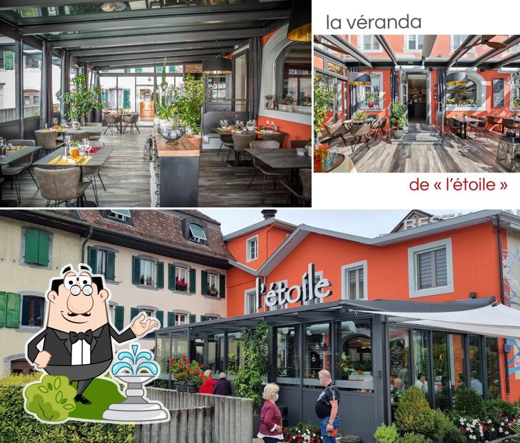 Gli esterni di Restaurant de l'Etoile