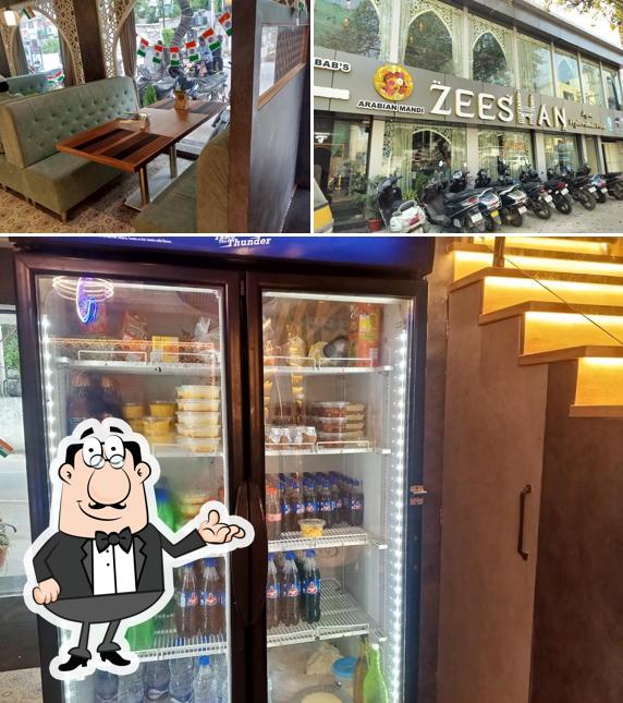 The photo of interior and exterior at Zeeshan Restaurant - Apna Hyderabadi Food