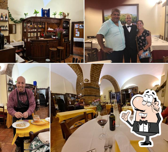 Gli interni di Tipica Trattoria Etrusca