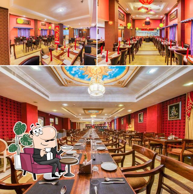 Take a seat at one of the tables at Golden Dragon