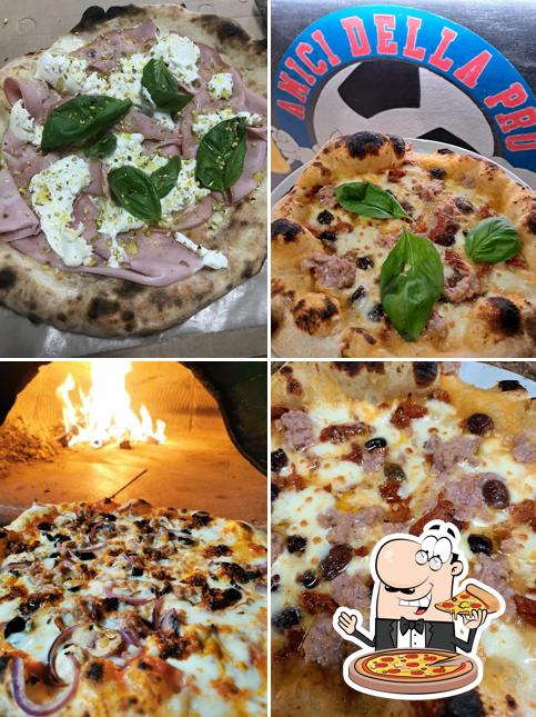 A Pizzeria Amici della Pro, puoi prenderti una bella pizza