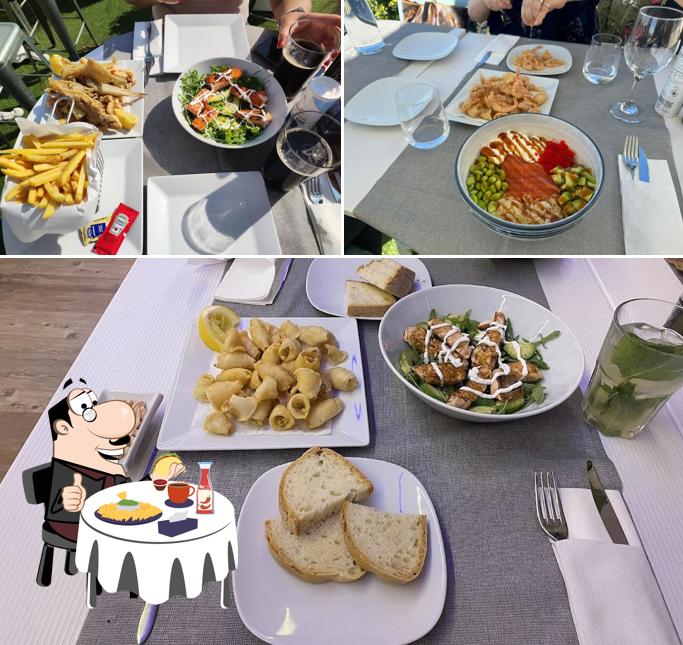 Piatto di formaggi al Amelindo Fish&Sushi