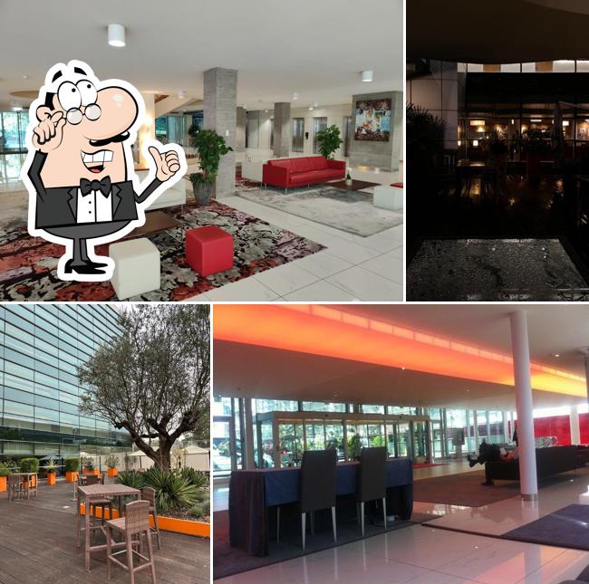 Gli interni di Hilton Geneva Hotel & Conference Centre