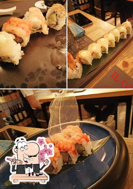 Scegli le varie opzioni di sushi