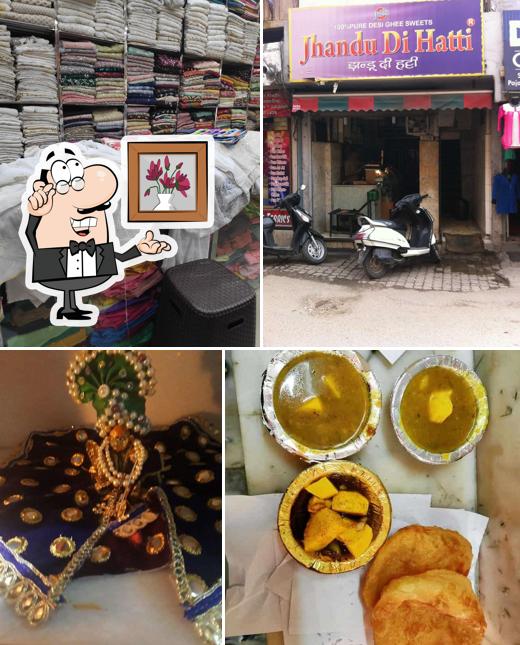 The interior of Jhandu Di Hatti