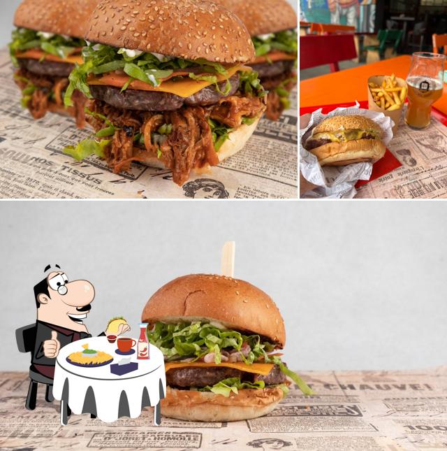 Prova un hamburger a Street Food Smokeraj