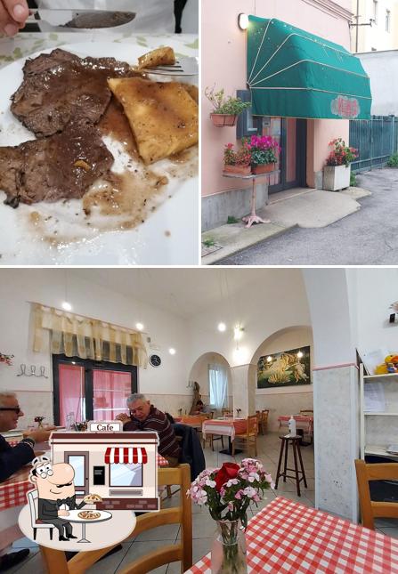 Gli esterni di Trattoria Nina