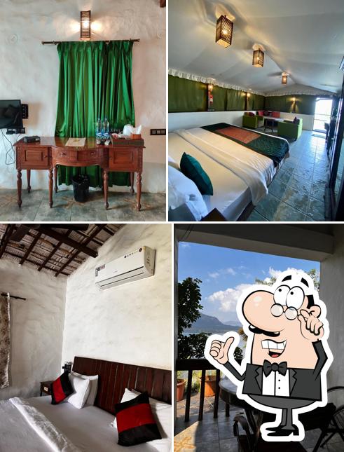 The interior of Basho Resort